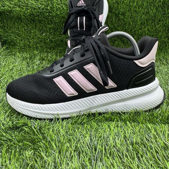 adidas Women's Black and Pink Sneakers - Picture 3 of 14